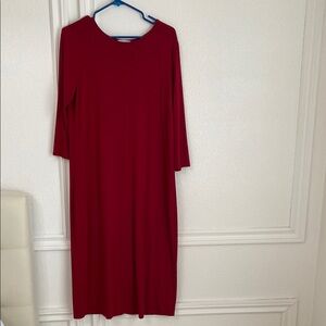 Elegant Red Dress Nuggles